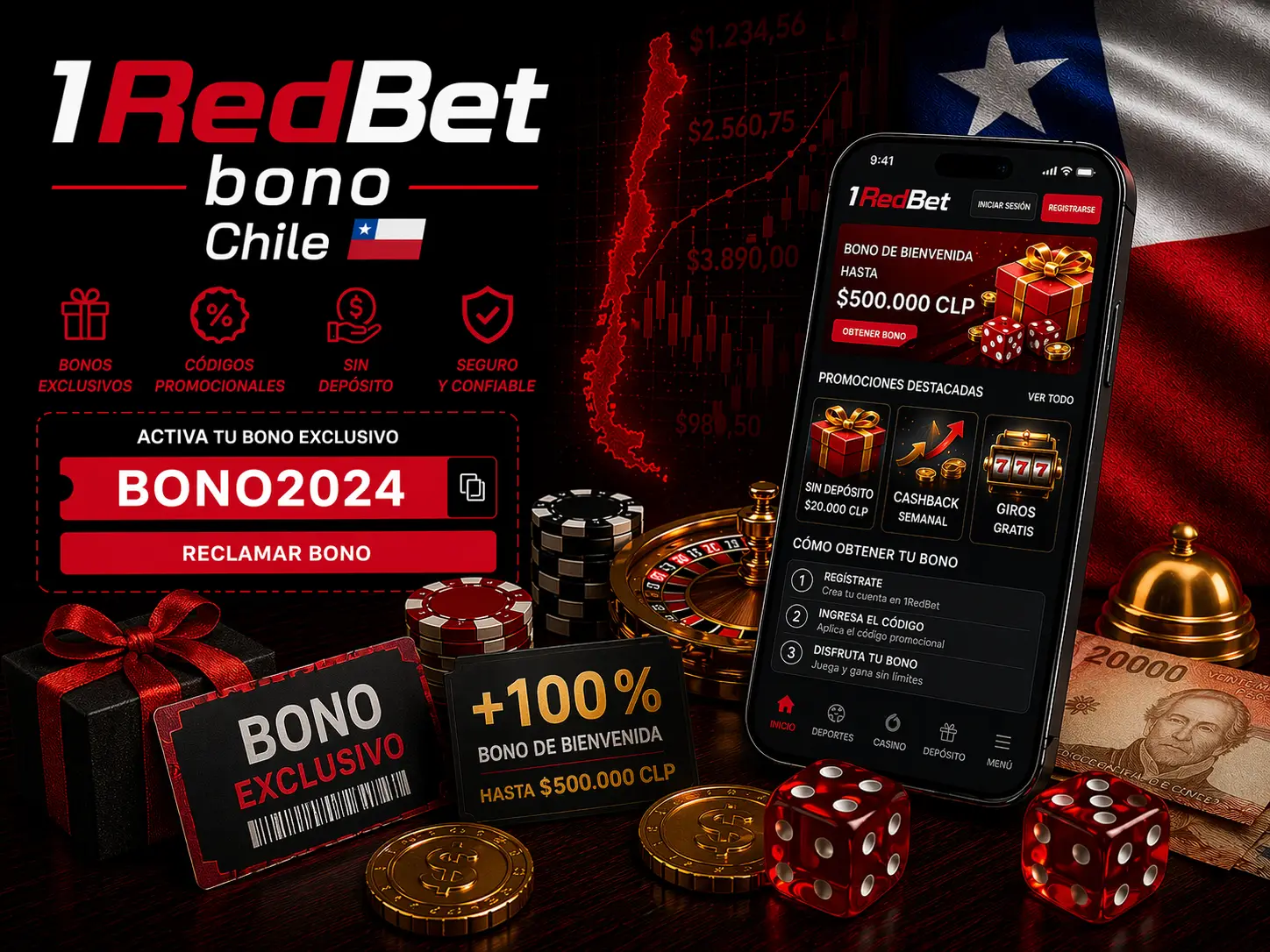 Promociones Recurrentes sin Código en 1RedBet