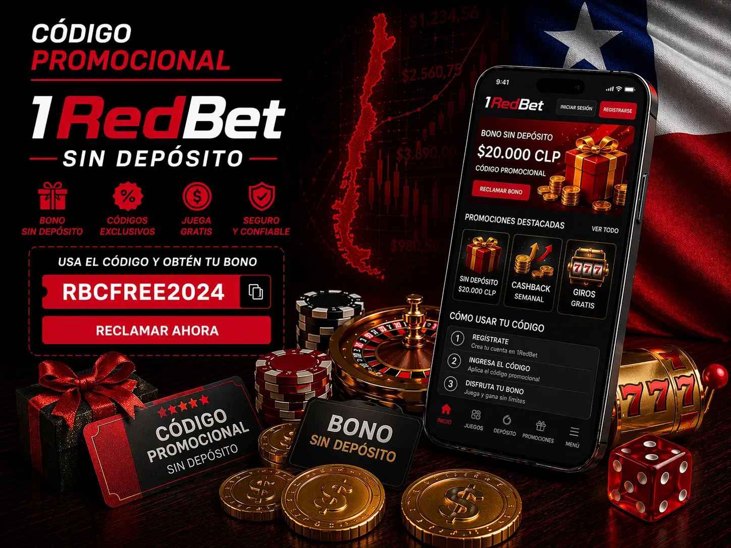 Código Promocional 1RedBet Sin Depósito: ¿Existe Realmente?